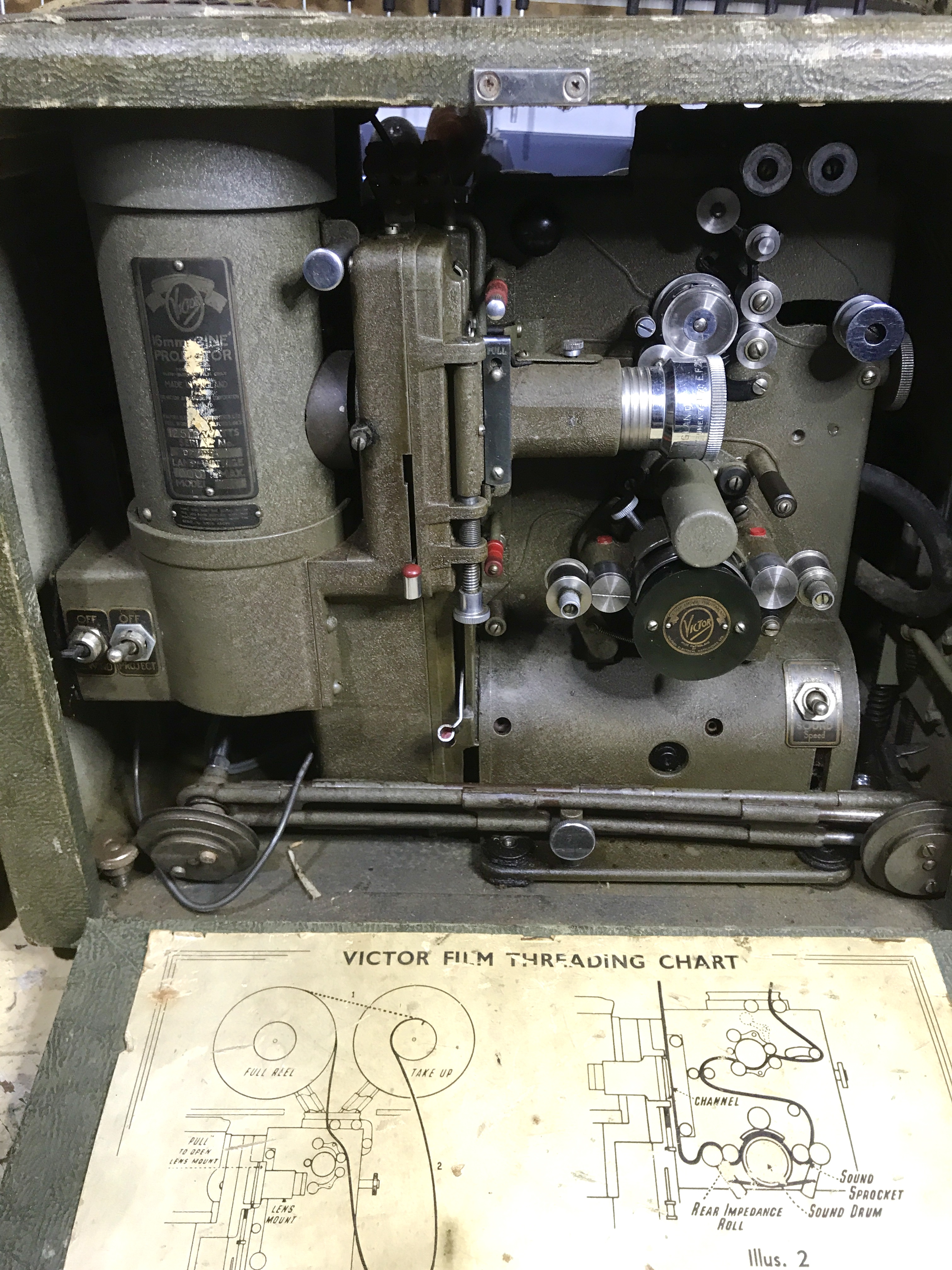 Victor 16mm projector